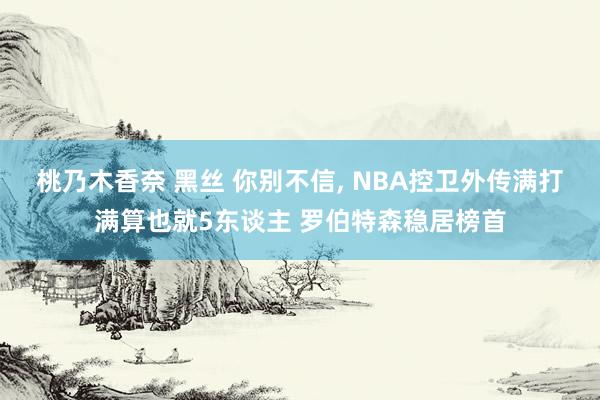 桃乃木香奈 黑丝 你别不信, NBA控卫外传满打满算也就5东